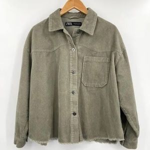 ZARA - Corduroy Jacket - Size Medium